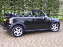 UK REGISTERED LEFT HAND DRIVE MINI COOPER CONVERTIBLE AUTOMATIC WITH SAT NAV