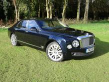 LEFT HAND DRIVE BENTLEY MULSANNE MULLINER SPEC. 