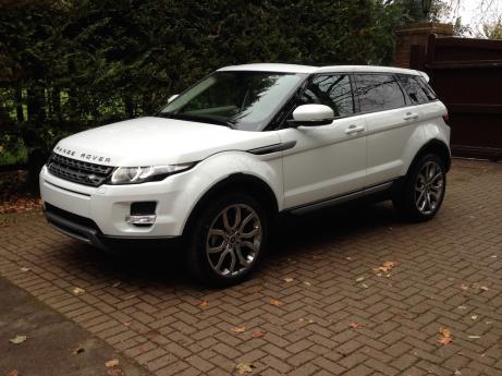 2014 LEFT HAND DRIVE RANGE ROVER EVOQUE 2.2 DIESEL AUTOMATIC    VAT QUALIFYING CAN BE SOLD LESS 20% VAT