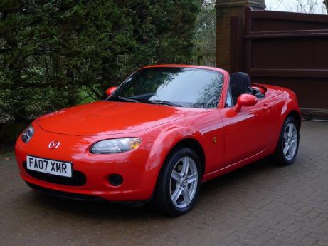 Left Hand Drive Mazda MX-5 Coupe Converticle 2007 UK Registered 
