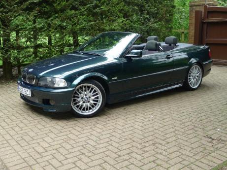 LEFT HAND DRIVE SPANISH REGISTERED BMW 330 CI CABRIOLET