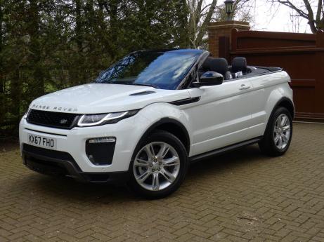 Left Hand Drive Range Rover Evoque HSE Dynamic Convertible. GTDi Petrol. VAT Q