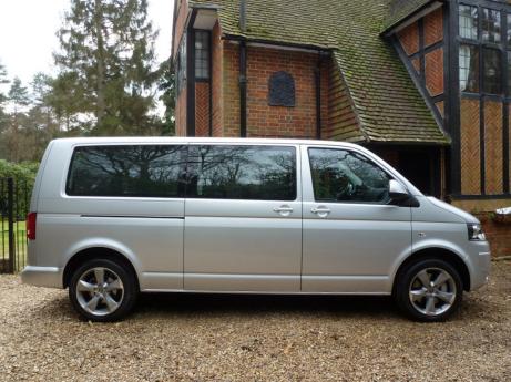 LHD VW CARAVELLE 9 SEATER MINBUS.